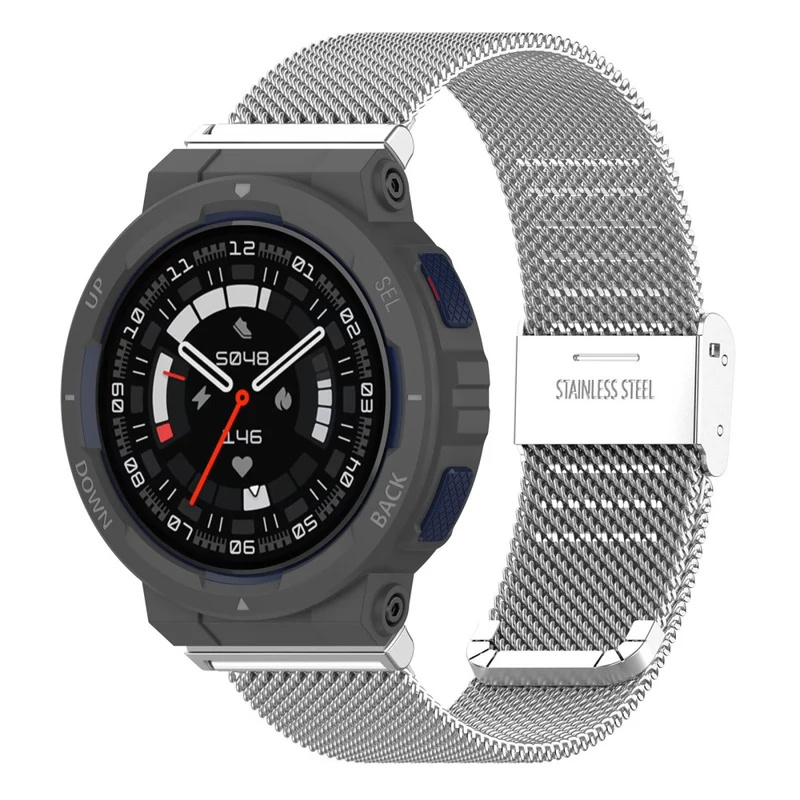 Huami Amazfit Active Edge A2212 Wrist Band Milanese Metal Watch Strap