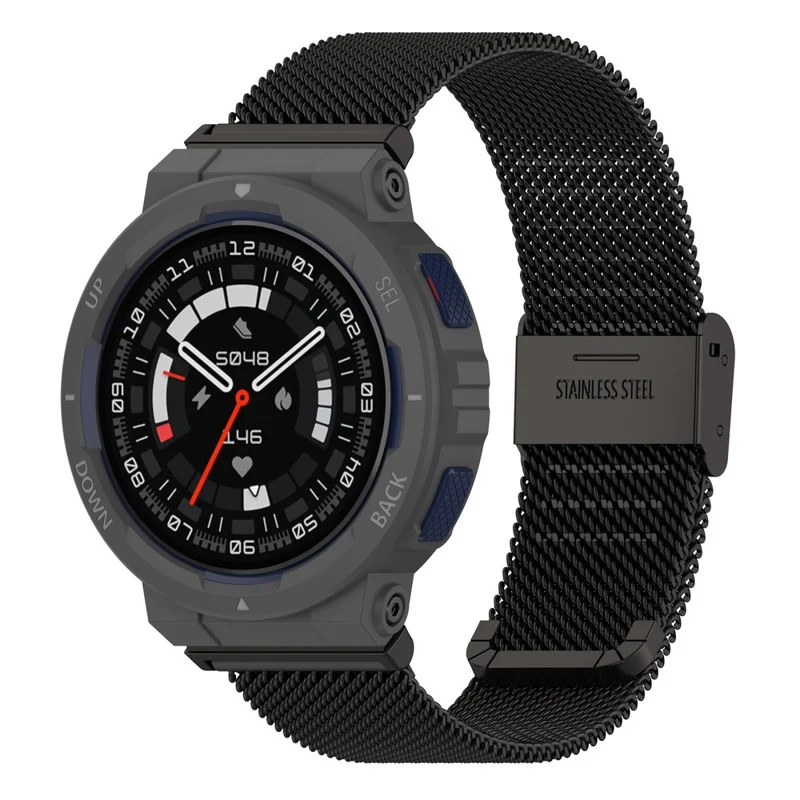 Huami Amazfit Active Edge A2212 Wrist Band Milanese Metal Watch Strap