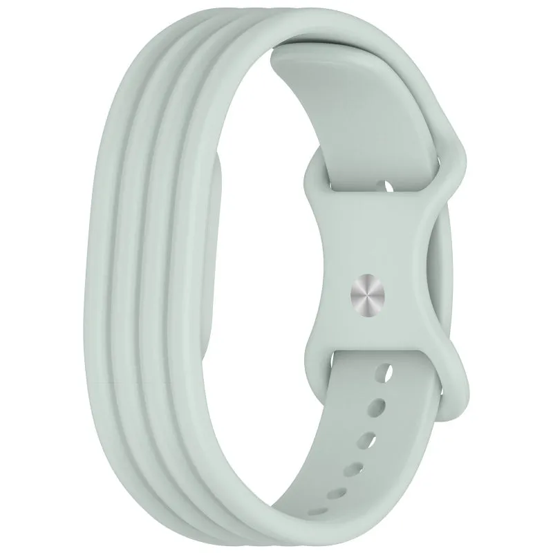 Fitbit Air Classic Silikonarmband (Hellgrau)