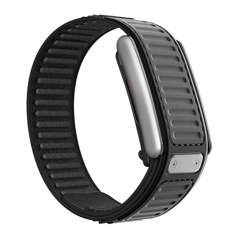 WHOOP 5.0 Nylon Hybrid Armband (Schwarz)