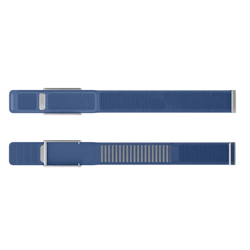 WHOOP 5.0 Nylon Hybrid Armband (Blau)