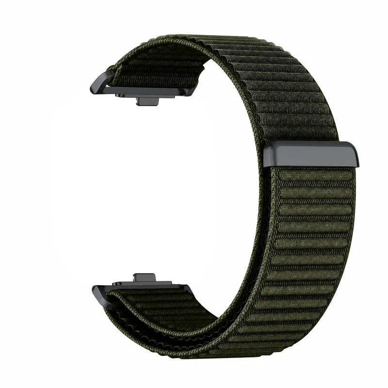 Redmi Watch 5 Wave Nylonarmband (Dunkelgrün)