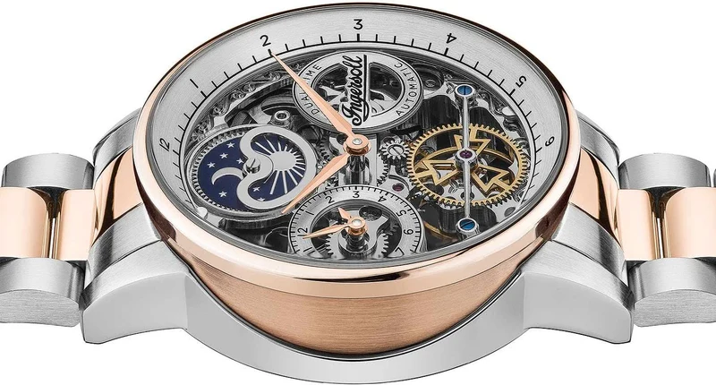 Ingersoll The Jazz I07706 Herrenuhr • Automatik • Mondphase