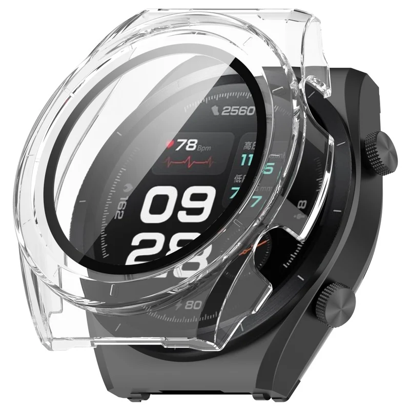 Protective Cover for Xiaomi Watch H1 Hard Bump Resistant Watch Case with Tempered Glass Screen Protector