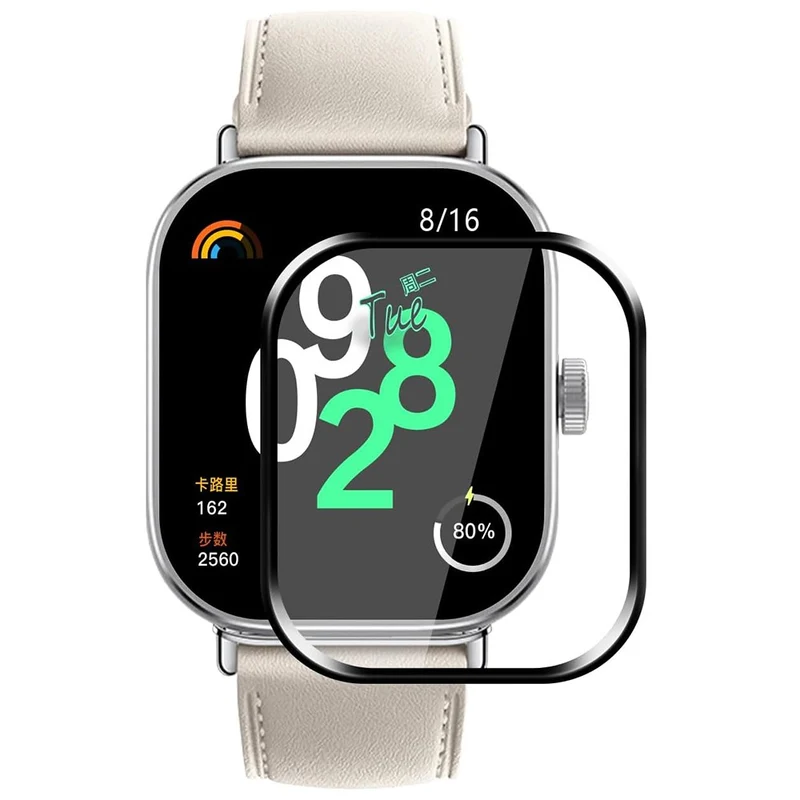 1 pack Xiaomi Redmi Watch 4 Flexible and Soft Film 3D Smartwatch Screen Protector