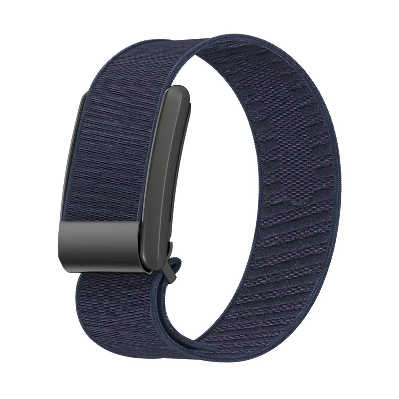 WHOOP 5.0 Knitted Nylon Armband (Dunkelblau)