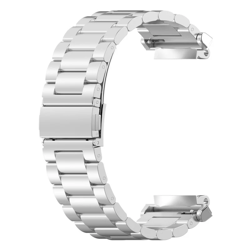 Huami Amazfit Active Edge A2212 Stainless Steel 3 Beads Wrist Band Replacement Watch Strap - Rose Gold