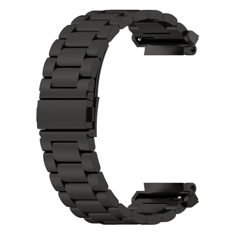 Huami Amazfit Active Edge A2212 Stainless Steel 3 Beads Wrist Band Replacement Watch Strap - Rose Gold