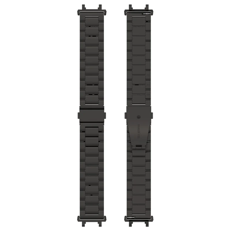 Huami Amazfit Active Edge A2212 Stainless Steel 3 Beads Wrist Band Replacement Watch Strap - Rose Gold