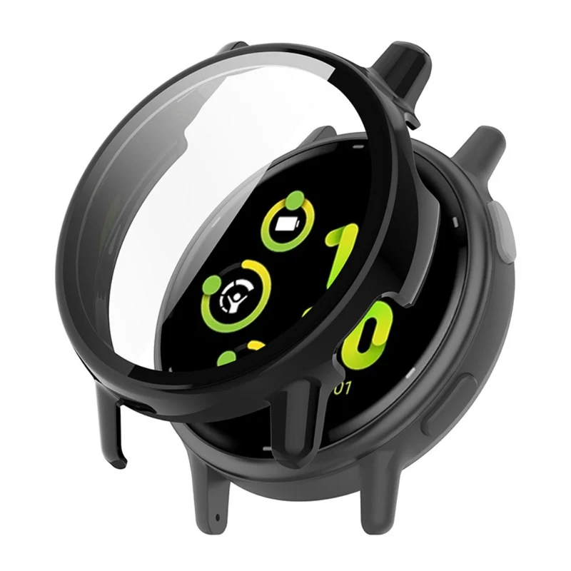 ENKAY Hat Prince GarminActive 5 Watch Case Frame Watch Cover with 9H Tempered Glass Film - Dark Green