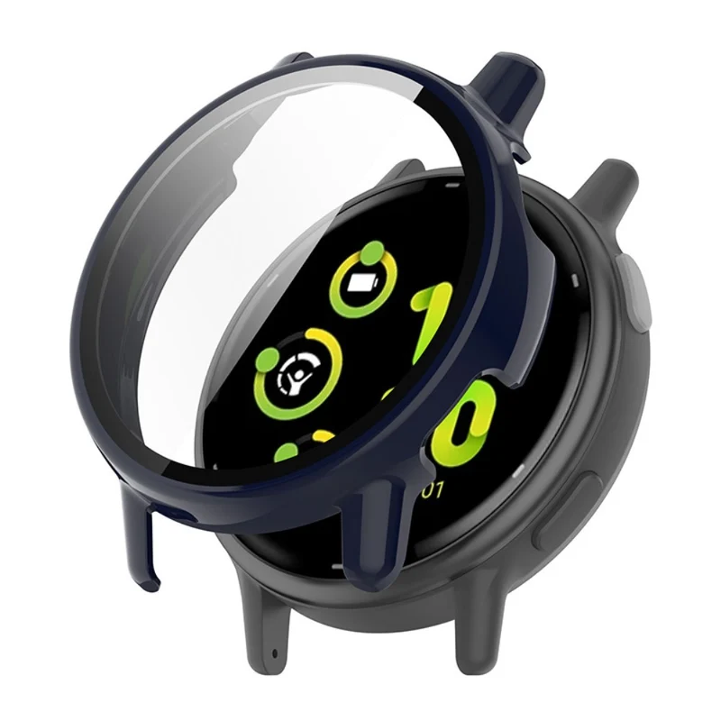 ENKAY Hat Prince GarminActive 5 Watch Case Frame Watch Cover with 9H Tempered Glass Film - Dark Green