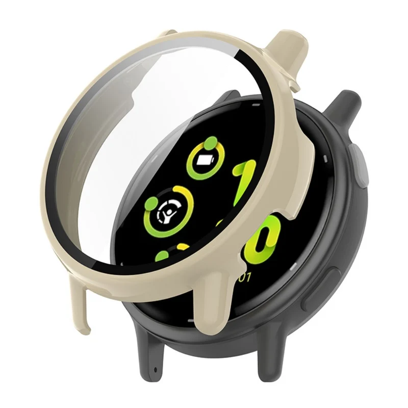 ENKAY Hat Prince GarminActive 5 Watch Case Frame Watch Cover with 9H Tempered Glass Film - Dark Green