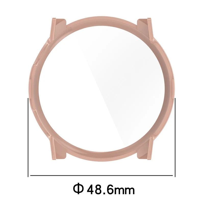 For Coros Pace 3 Protective Case Hard Watch Cover with Tempered Glass Screen Protector