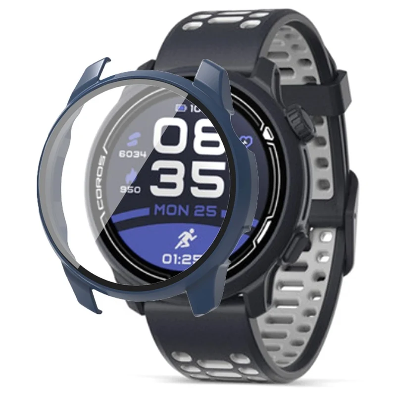 Coros Pace 2 Watch Case Hard Full Protective Cover with Screen Protector