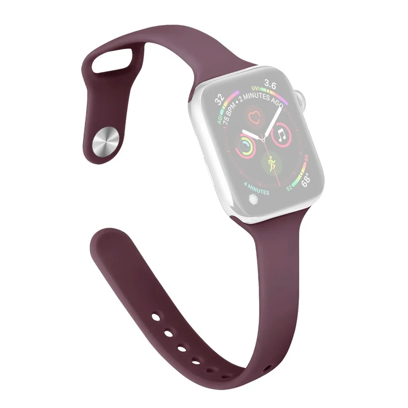 Apple Watch 41mm / 40mm / 38mm Slim Bands Wrist Strap - Dark Green