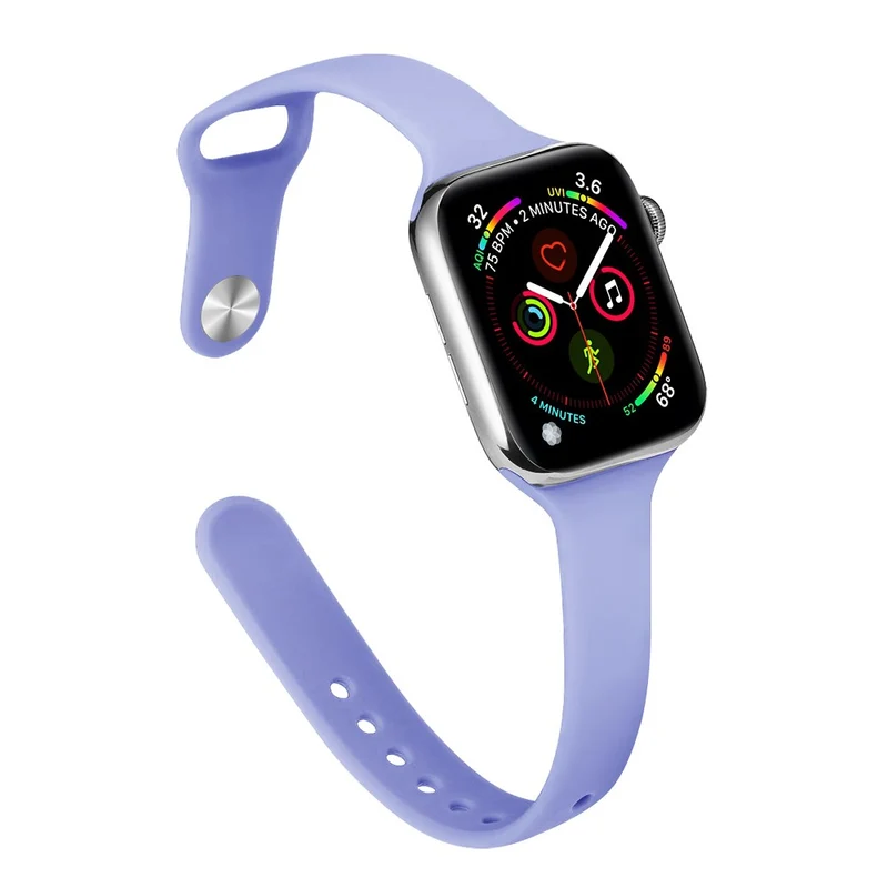 Apple Watch 41mm / 40mm / 38mm Slim Bands Wrist Strap - Dark Green