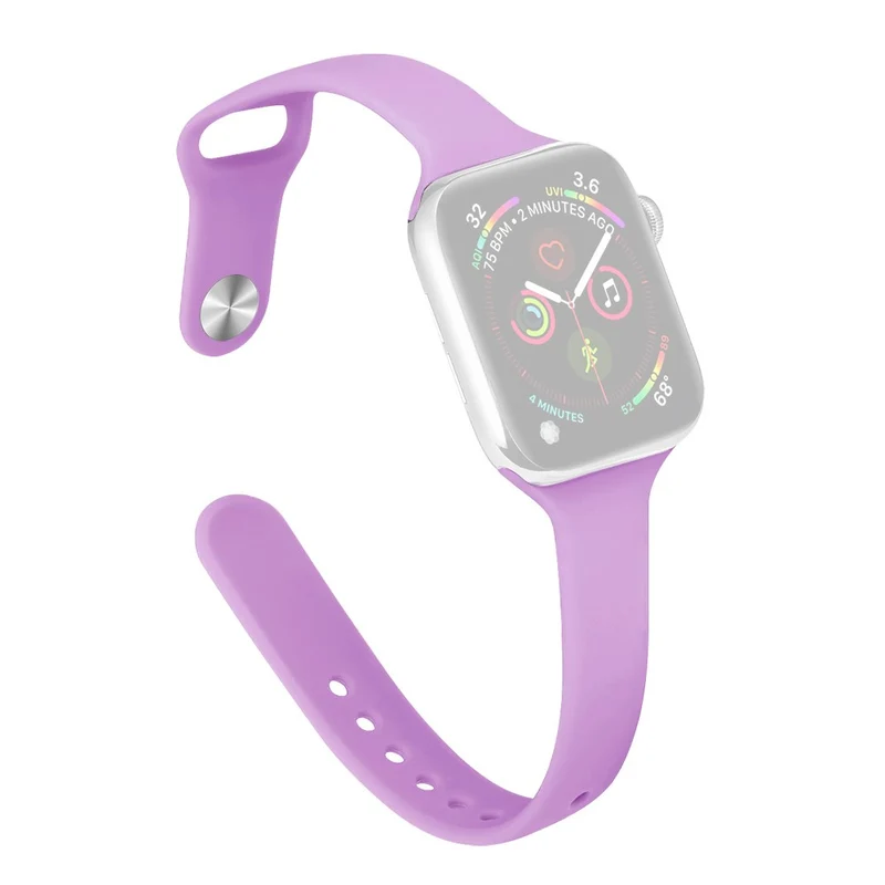Apple Watch 41mm / 40mm / 38mm Slim Bands Wrist Strap - Dark Green