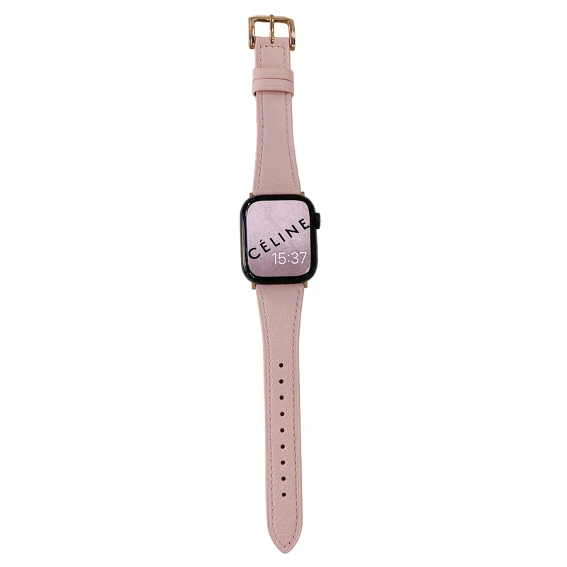 Apple Watch 41mm / 40mm / 38mm Genuine Cow Leather Watch Strap