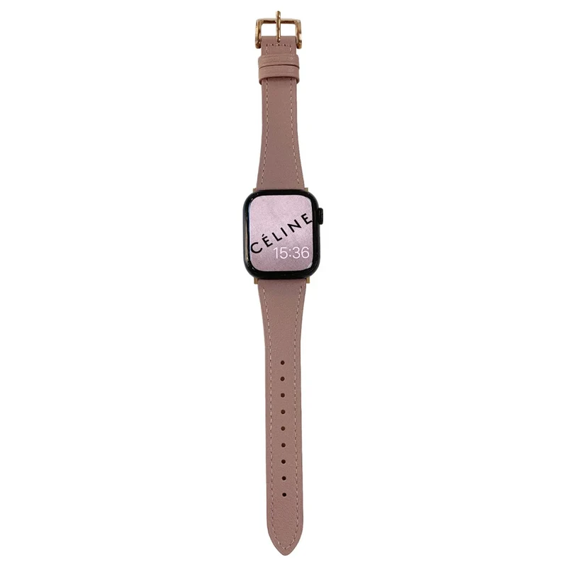 Apple Watch 41mm / 40mm / 38mm Genuine Cow Leather Watch Strap