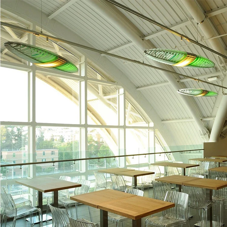 Elegante abstrakte LED-Kronleuchter