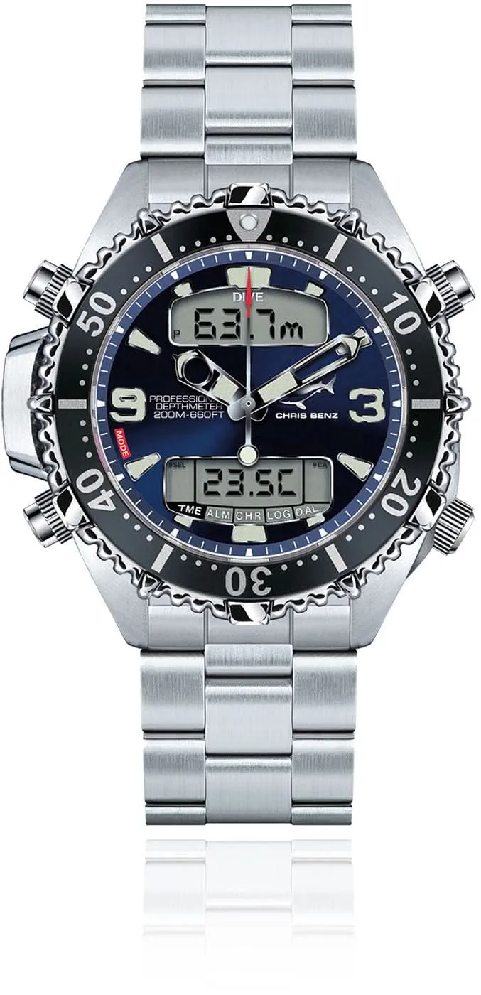 Chris Benz Depthmeter 200m CB-D200X-D-MB • Tiefenmesser