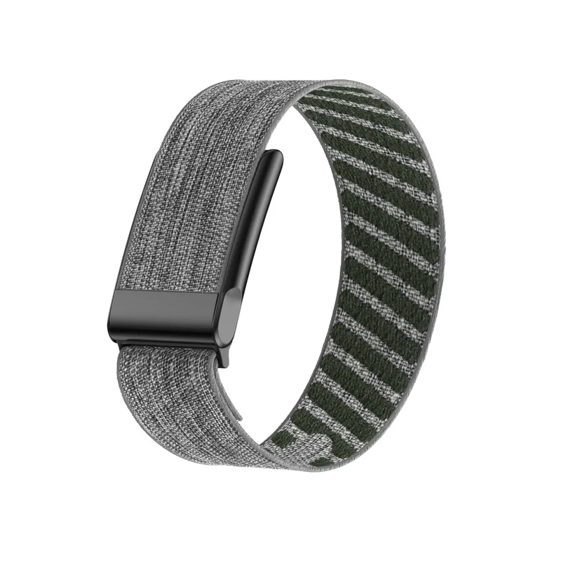 WHOOP 5.0 Knitted Nylon Armband (Grau)