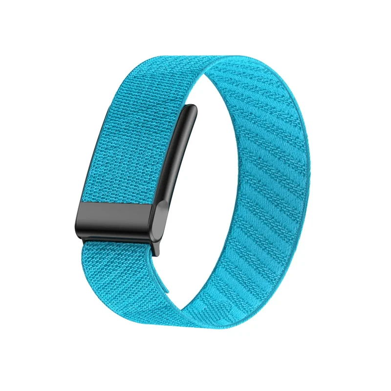 WHOOP MG Knitted Nylon Armband (Sky Blue)