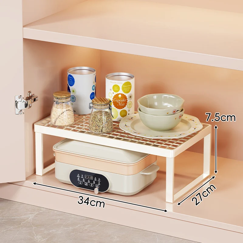 Belüfteter Metallgitter-Schrankregal-Organizer-Rack