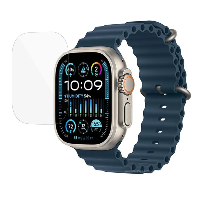 Apple Watch Ultra 49mm / Ultra 2 49mm Watch Screen Protector scratch-resistant Tempered Glass Film