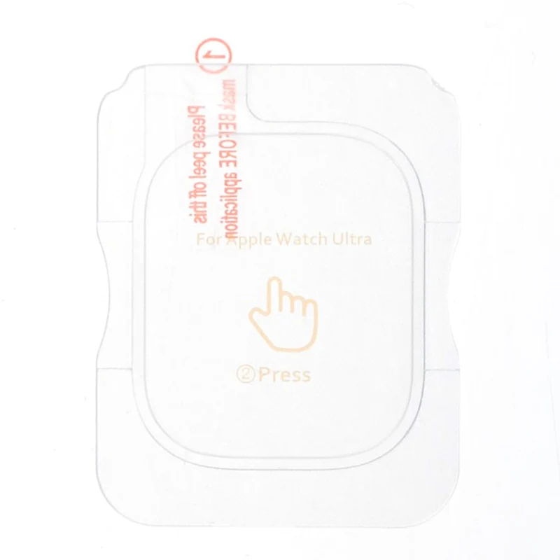 Apple Watch Ultra 49mm / Ultra 2 49mm Watch Screen Protector scratch-resistant Tempered Glass Film