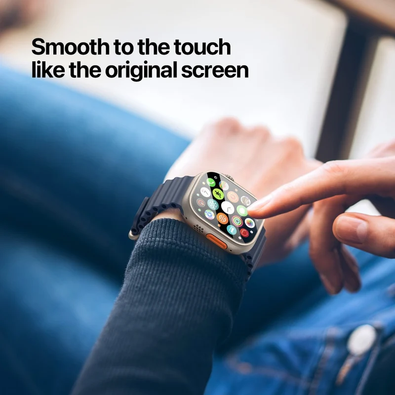 Apple Watch Ultra 49mm / Ultra 2 49mm Watch Screen Protector scratch-resistant Tempered Glass Film