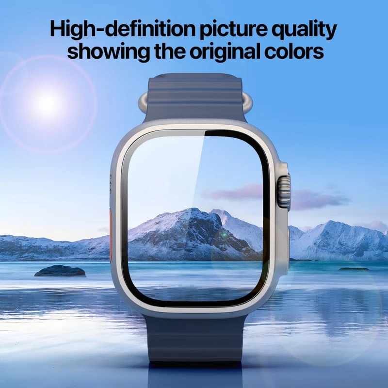 Apple Watch Ultra 49mm / Ultra 2 49mm Watch Screen Protector scratch-resistant Tempered Glass Film