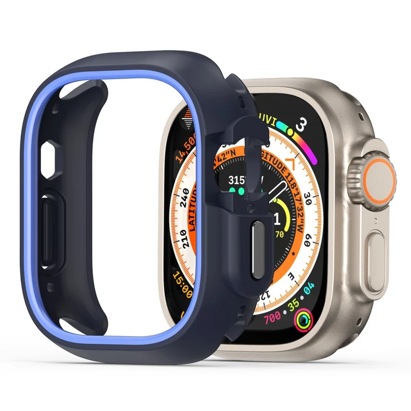 DUX DUCIS Bamo Series Apple Watch Ultra 2 / Ultra 49mm Watch Case and T Cover - Black / Grey