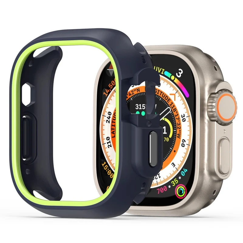 DUX DUCIS Bamo Series Apple Watch Ultra 2 / Ultra 49mm Watch Case and T Cover - Black / Grey