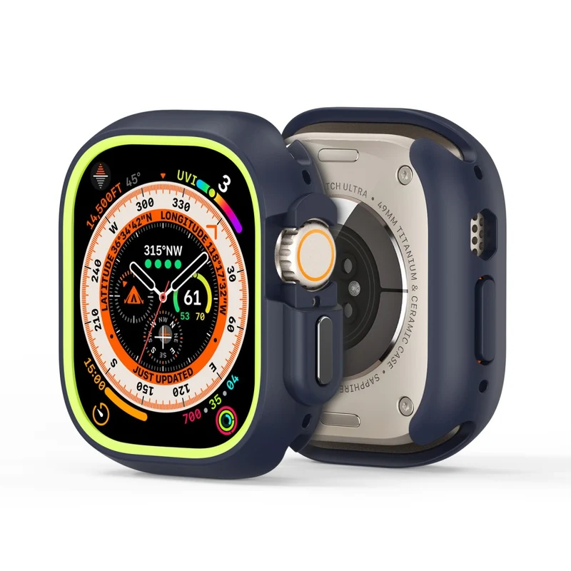 DUX DUCIS Bamo Series Apple Watch Ultra 2 / Ultra 49mm Watch Case and T Cover - Black / Grey