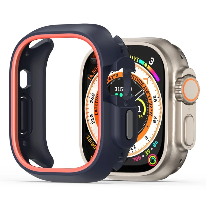 DUX DUCIS Bamo Series Apple Watch Ultra 2 / Ultra 49mm Watch Case and T Cover - Black / Grey