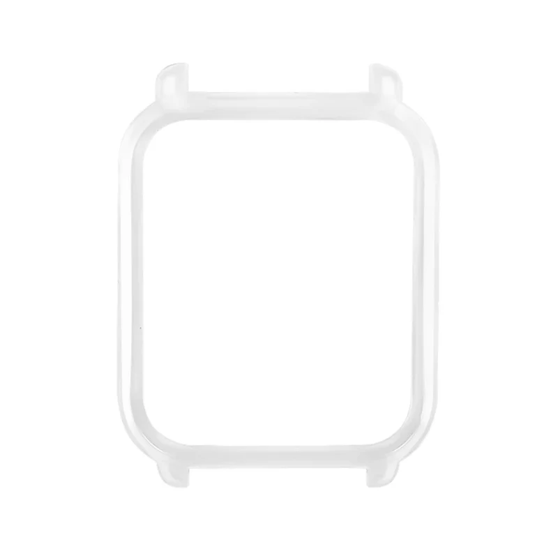 Huami Amazfit Bip / Bip Lite Watch Case Hard Bump Resistant Scratch Resistant Protector Cover - Transparent White