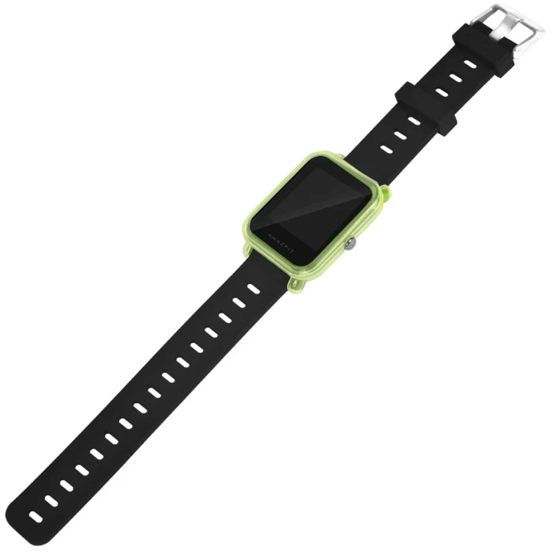 Huami Amazfit Bip / Bip Lite Watch Case Hard Bump Resistant Scratch Resistant Protector Cover - Transparent White