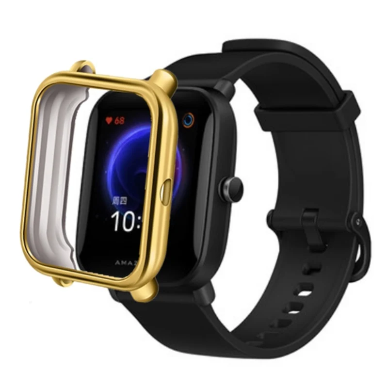 Huami Amazfit Bip / Amazfit Bip U / Amazfit Bip Pop Case T Electroplating Watch Frame Cover