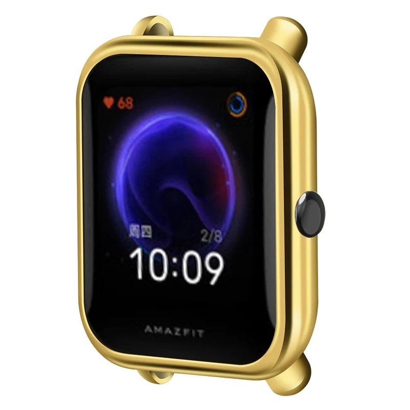 Huami Amazfit Bip / Amazfit Bip U / Amazfit Bip Pop Case T Electroplating Watch Frame Cover