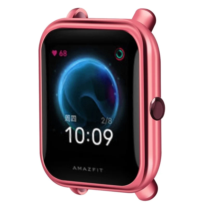 Huami Amazfit Bip / Amazfit Bip U / Amazfit Bip Pop Case T Electroplating Watch Frame Cover