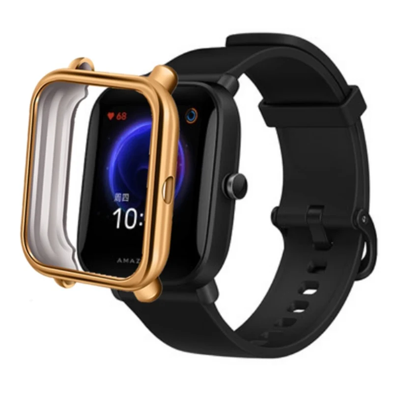 Huami Amazfit Bip / Amazfit Bip U / Amazfit Bip Pop Case T Electroplating Watch Frame Cover