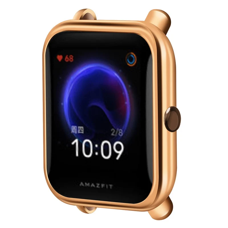 Huami Amazfit Bip / Amazfit Bip U / Amazfit Bip Pop Case T Electroplating Watch Frame Cover