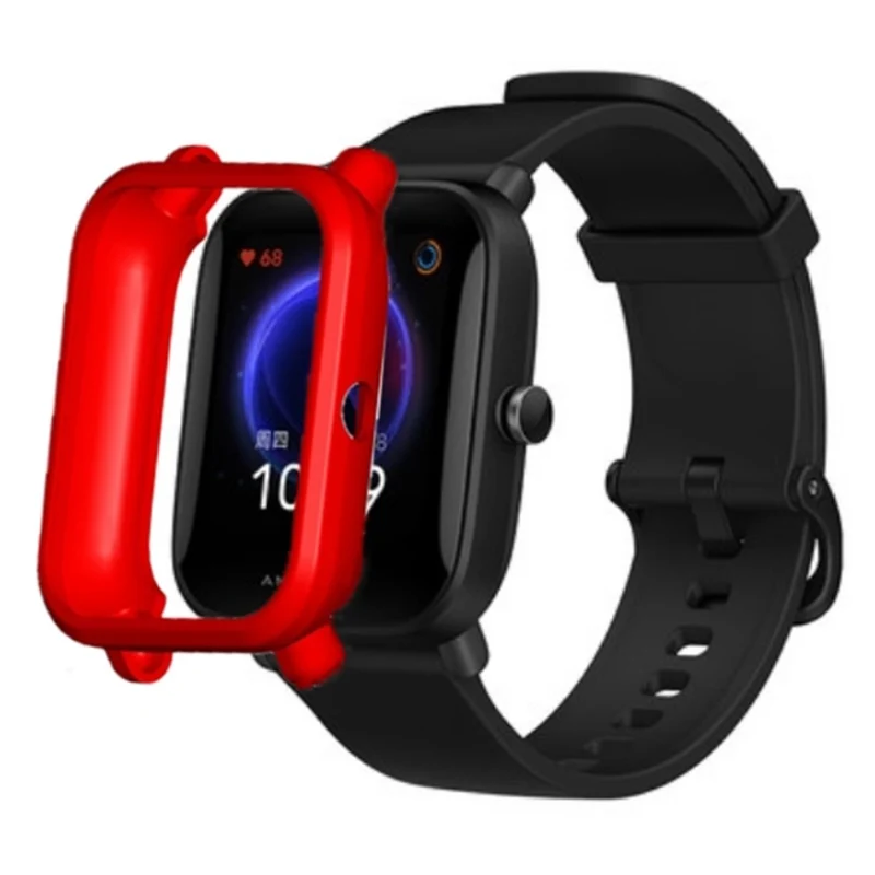 Huami Amazfit Bip Pop / Bip / Bip U Watch Case Scratch-proof Soft T Frame Cover