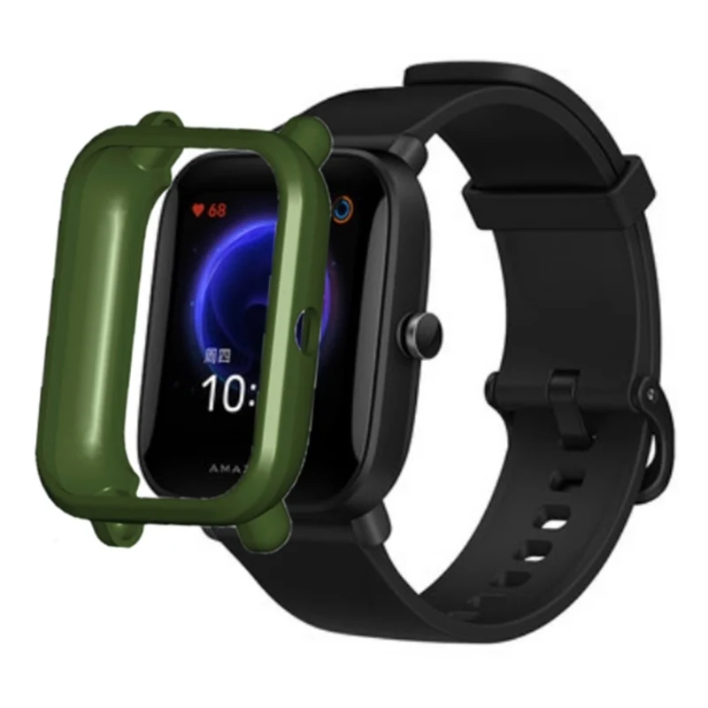 Huami Amazfit Bip Pop / Bip / Bip U Watch Case Scratch-proof Soft T Frame Cover