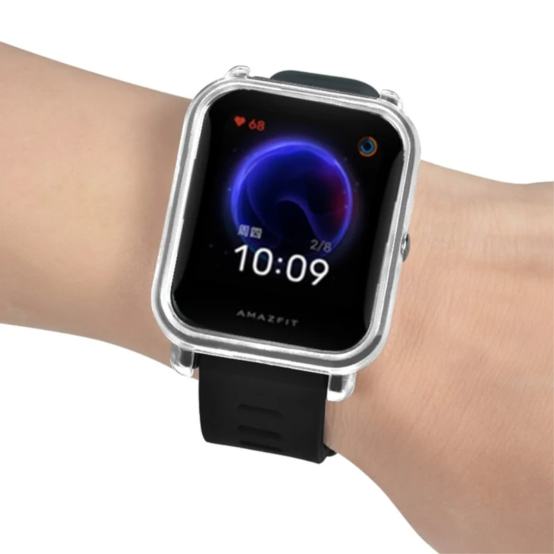 Huami Amazfit Bip Pop / Bip / Bip U Watch Case Scratch-proof Soft T Frame Cover
