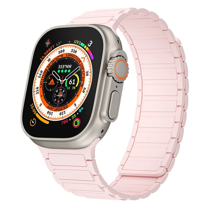 Apple Watch Series 41mm, 40mm, 38mm Watch Strap Magnetic Silicone Band