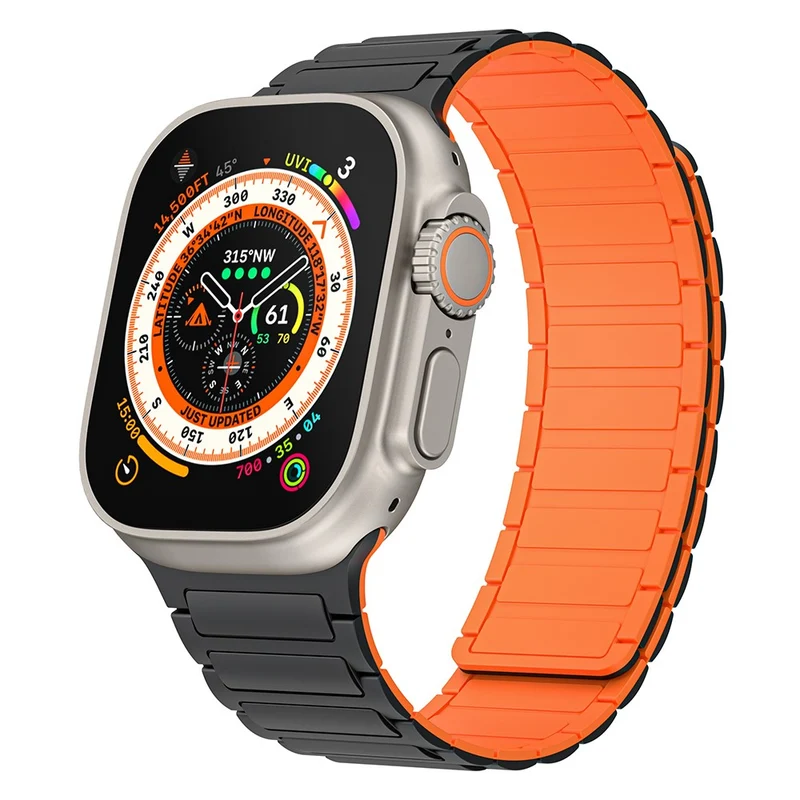 Apple Watch Series 41mm, 40mm, 38mm Watch Strap Magnetic Silicone Band