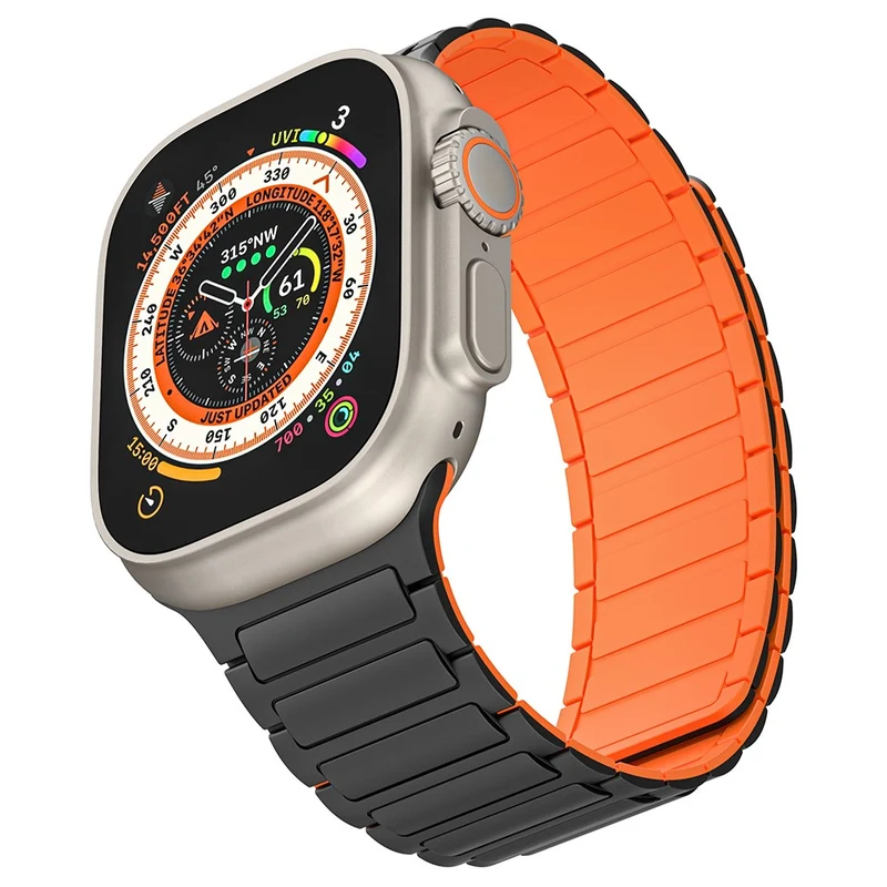 Apple Watch Series 41mm, 40mm, 38mm Watch Strap Magnetic Silicone Band
