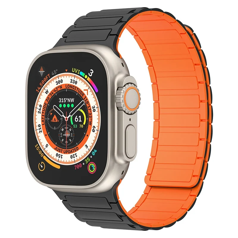 Apple Watch Series 41mm, 40mm, 38mm Watch Strap Magnetic Silicone Band